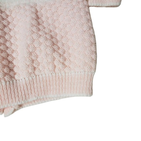 Kids and More pink knitted baby cardigan . 6 - 9 months - Picture 3 of 5